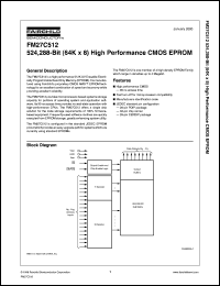 Click here to download FM27C512VE120 Datasheet
