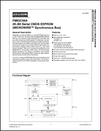 Click here to download FM93C56ALM8 Datasheet