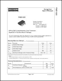 Click here to download FMB1020 Datasheet
