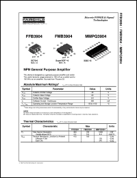 Click here to download FMB3904 Datasheet