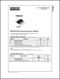 Click here to download FMBA06 Datasheet