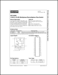 Click here to download FST16292 Datasheet