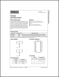 Click here to download FST3244QSCX Datasheet