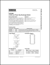 Click here to download FST3383WM Datasheet