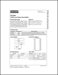 Click here to download FST3384 Datasheet
