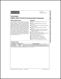 Click here to download GTLP16612MTDX Datasheet