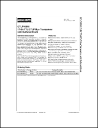 Click here to download GTLP16616MTDX Datasheet