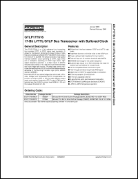 Click here to download GTLP17T616 Datasheet