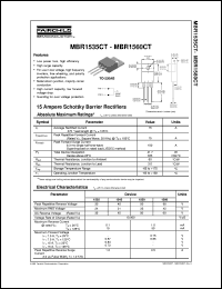 Click here to download MBR1545 Datasheet