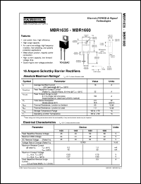 Click here to download MBR1635 Datasheet