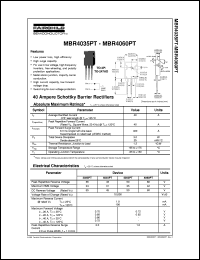 Click here to download MBR4035 Datasheet