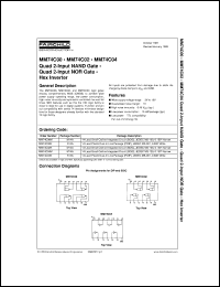 Click here to download MM74C00 Datasheet