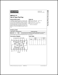 Click here to download MM74C174M Datasheet