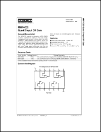 Click here to download MM74C32 Datasheet