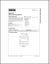 Click here to download MM74C42 Datasheet