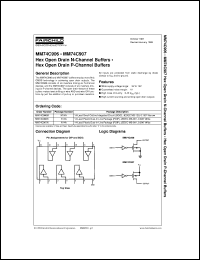 Click here to download MM74C906 Datasheet