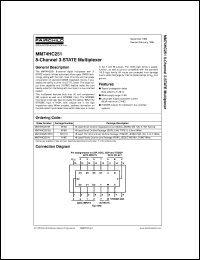 Click here to download MM74HC251MX Datasheet