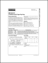 Click here to download MM74HC374CW Datasheet