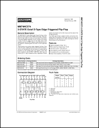 Click here to download MM74HC574N Datasheet