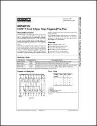 Click here to download MM74HC574WM Datasheet