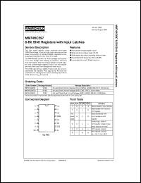 Click here to download MM74HC597 Datasheet