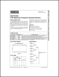 Click here to download MM74HC688MTCX Datasheet
