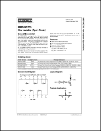 Click here to download MM74HCT05 Datasheet