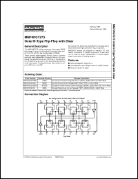 Click here to download MM74HCT273N Datasheet