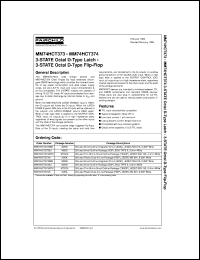 Click here to download MM74HCT373MTC Datasheet