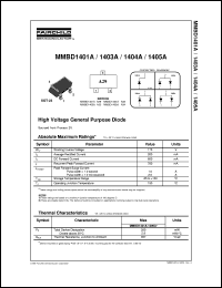 Click here to download MMBD1401A Datasheet