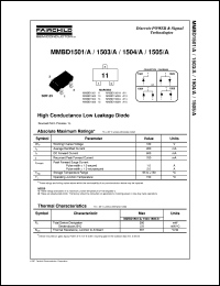 Click here to download MMBD1501 Datasheet