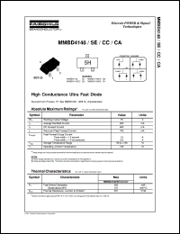 Click here to download MMBD4148 Datasheet