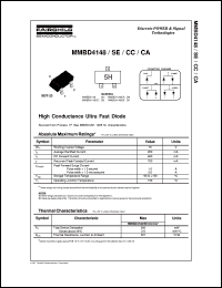 Click here to download MMBD4148SE Datasheet