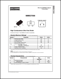 Click here to download MMBD7000 Datasheet