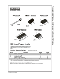 Click here to download MMBT2222 Datasheet
