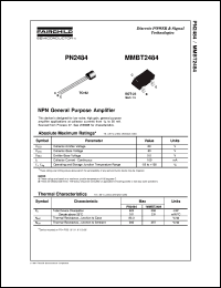 Click here to download MMBT2484 Datasheet