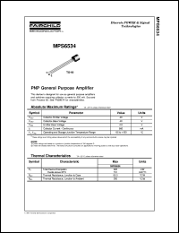 Click here to download MPS6534 Datasheet