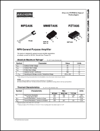 Click here to download MPSA06 Datasheet