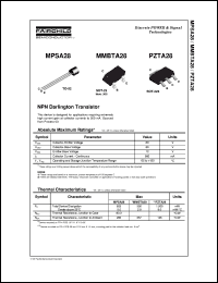 Click here to download MPSA28 Datasheet