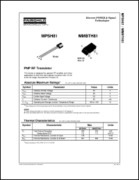 Click here to download MPSH81 Datasheet
