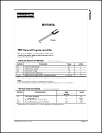 Click here to download MPSW56 Datasheet