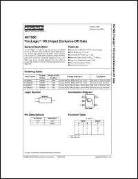 Click here to download NC7S86 Datasheet