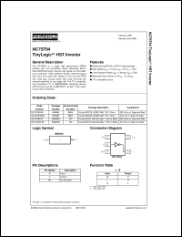 Click here to download NC7ST04 Datasheet