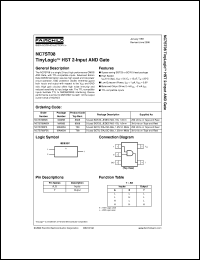 Click here to download NC7ST08 Datasheet