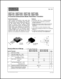 Click here to download NDB710A Datasheet