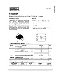 Click here to download NDS9410 Datasheet