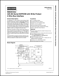 Click here to download NM24C32UEM8 Datasheet