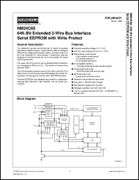 Click here to download NM24C65EM8 Datasheet