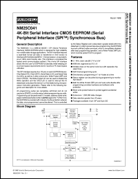 Click here to download NM25C041LM8X Datasheet