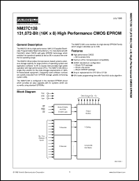 Click here to download NM27C128V120 Datasheet